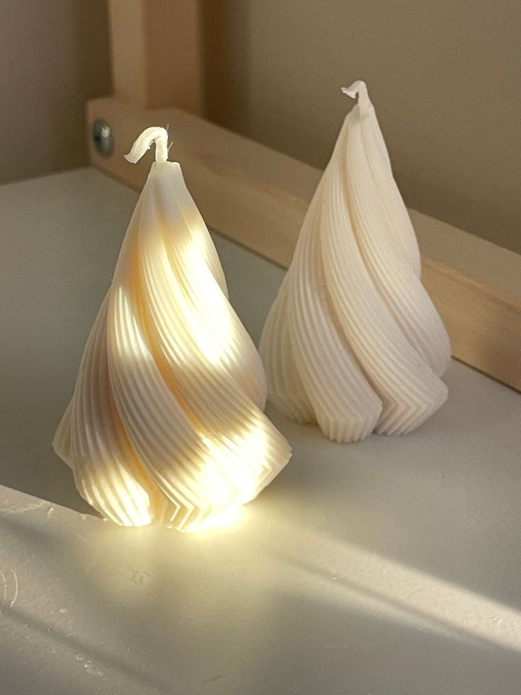 Wave Cone Candle