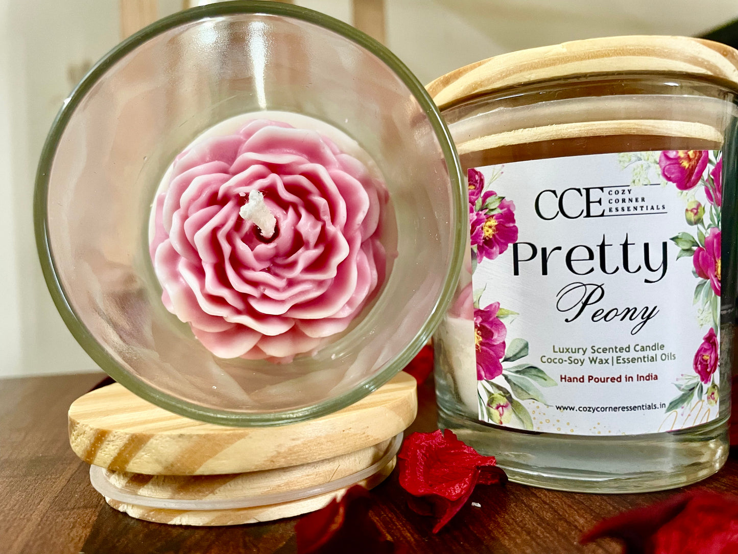 Pretty Peony Scented Candle