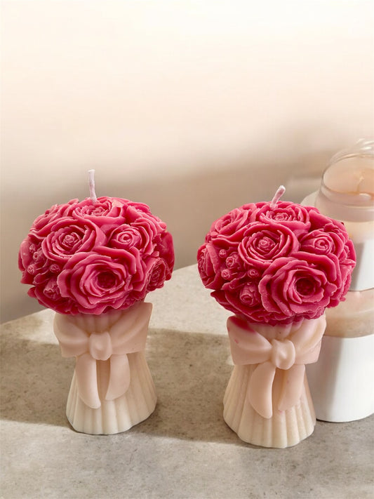 Rose Bouquet Candle