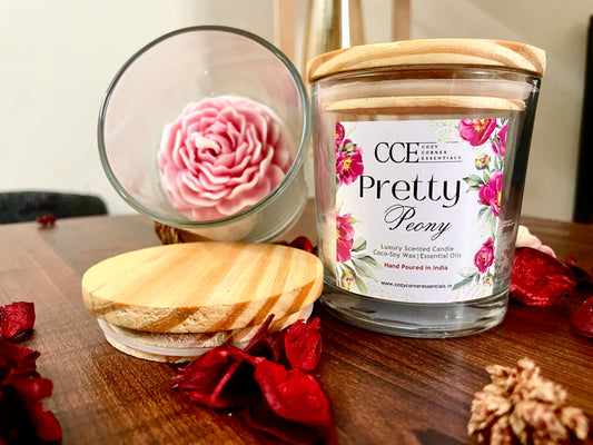 Pretty Peony Scented Candle