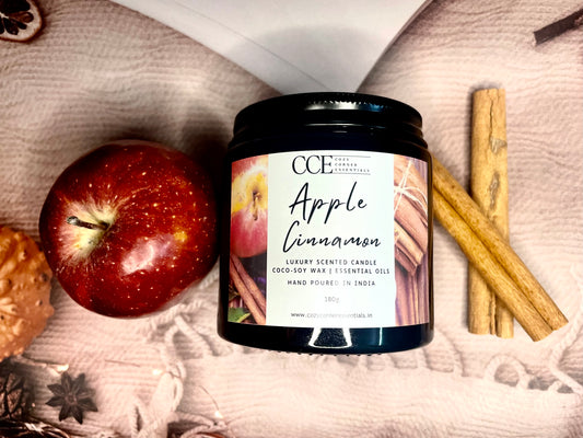 Apple Cinnamon Scented Candle