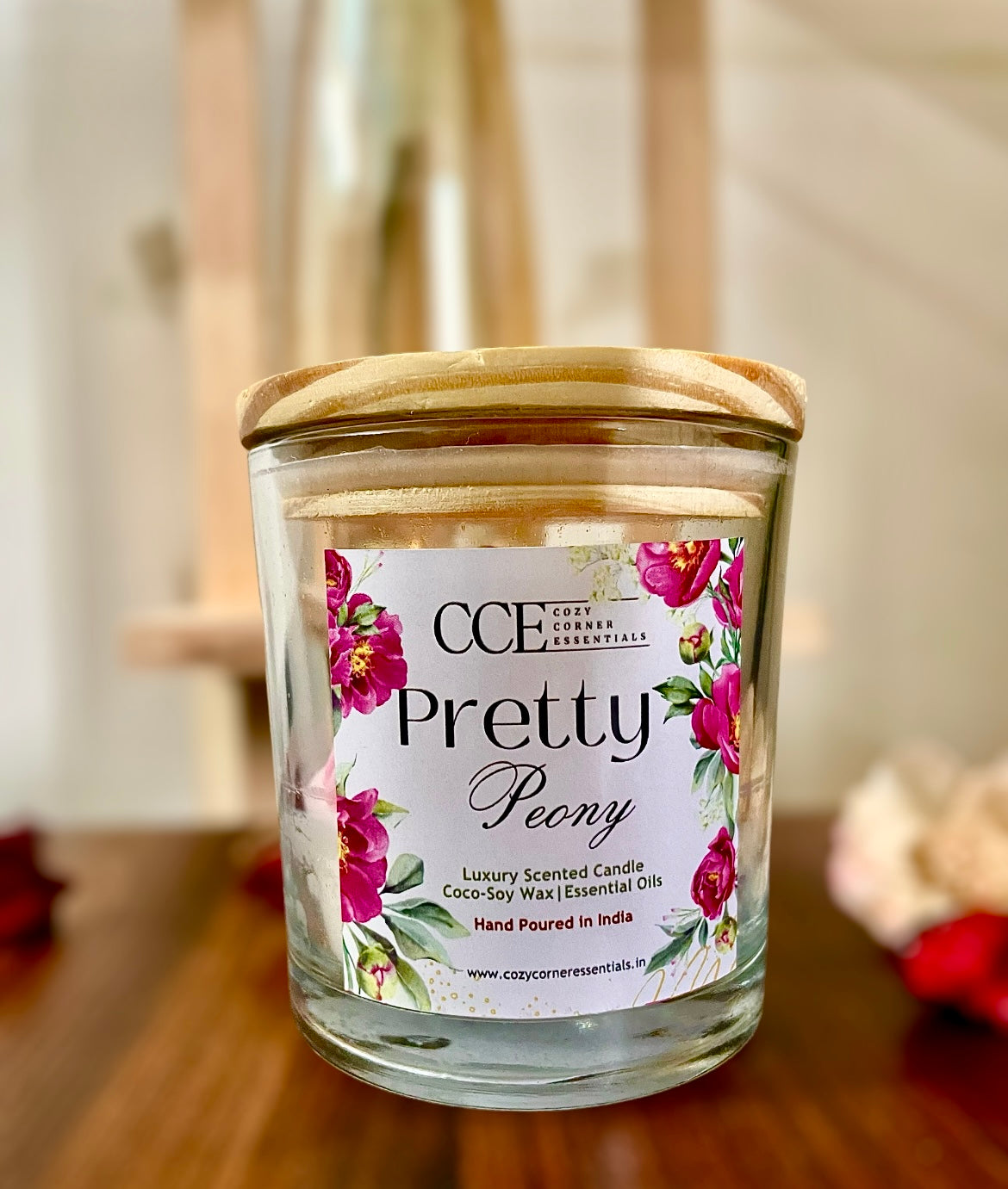 Pretty Peony Scented Candle